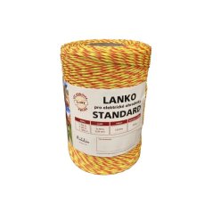 Lanko STANDARD pro el. ohradník, 3x0,20 mm Niro, žluto-oranž., 250 m