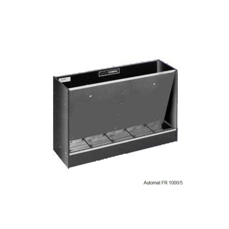 Domino FR samokrmítko pro prasata od 7 - 45 kg, 95 l / 67 kg pro 25 prasat - Varianta: 190 l / 134 kg pro 50 prasat Domino FR samokrmítko pro prasata od 7 - 45 kg, 95 l / 67 kg pro 25 prasat - Varianta: 190 l / 134 kg pro 50 prasat