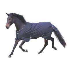 Deka výběhová RugBe IceProtect 200 zimní, černá, 145 cm