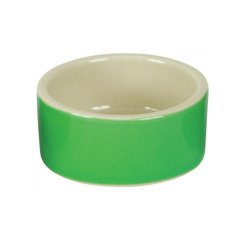 Miska na krmivo keramická, kulatá, 150 ml