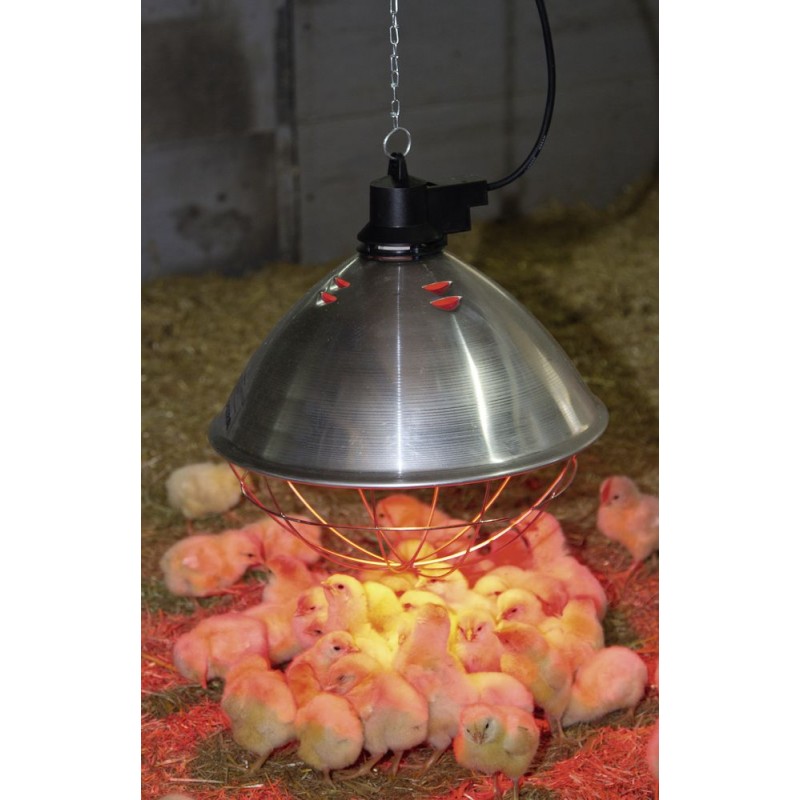 Infrazářič - výhřevná lampa se širokým kloboukem, kabel 5 m