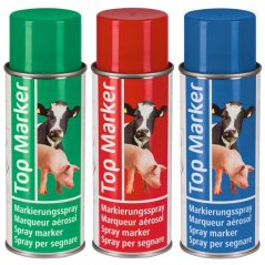 Sprej značkovací TopMarker 200 ml, červená