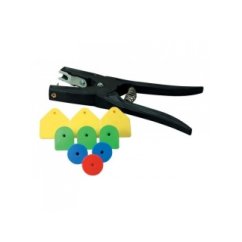 Známky ušní Merko M9, pro prasnice, jednotlivé díly, samec