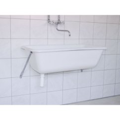 Držák na zeď k mycí vaně, 65 l