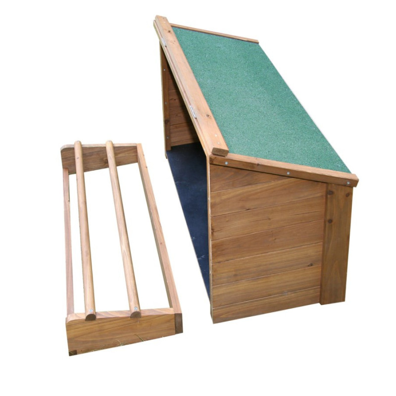 Hřad a kukaň pro drůbež Fortuna, 63 x 41 x 41 cm