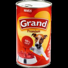 GRAND Premium s hovězím masem - 1300g