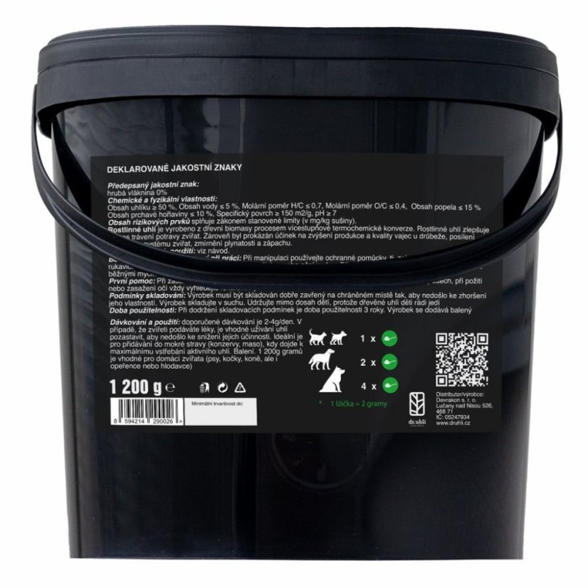Biochar 1200 g