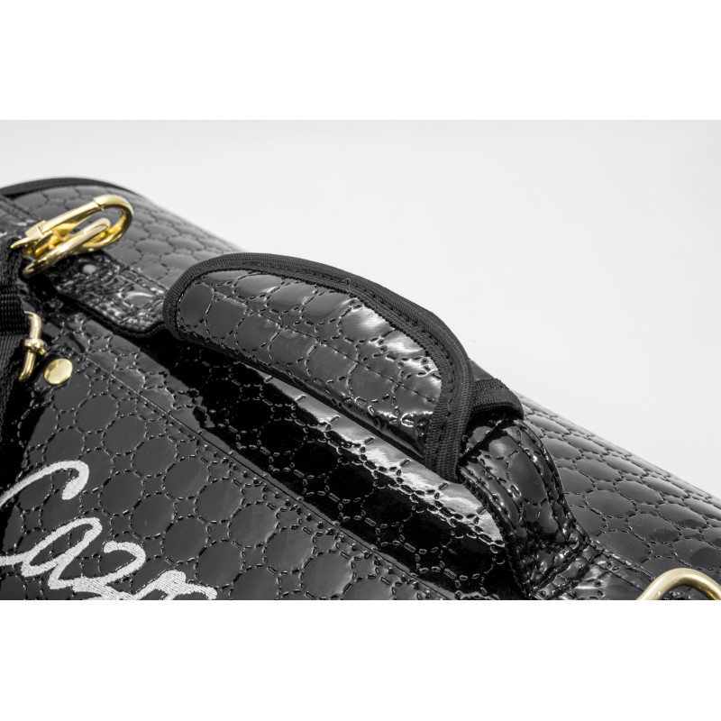 CAZO Taška - kabelka cestovní pro psy Diamond, černá, 50 x 27 x 26 cm