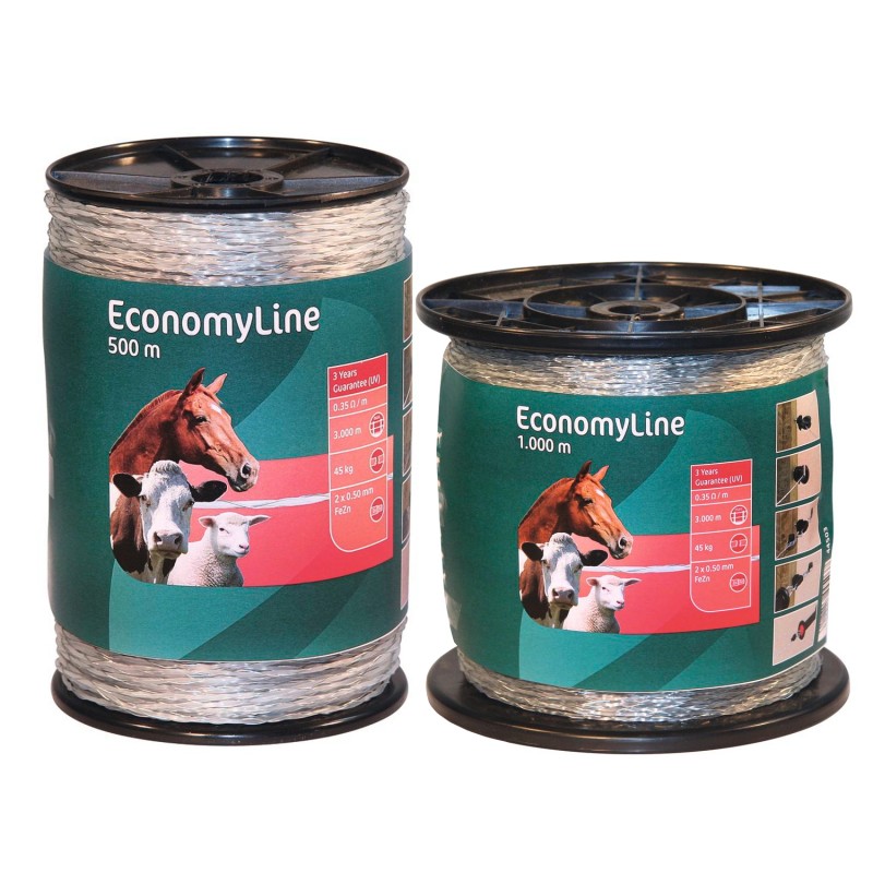 Monolanko nylon, pro ohradníky, 1,4 mm, 500 m - Varianta: pro ohradníky, 1,4 mm, 500 m