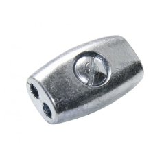 Spojka na lanko pro elektrický ohradník, pozinkovaná, do 2,5 mm